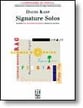 Signaure Solos piano sheet music cover